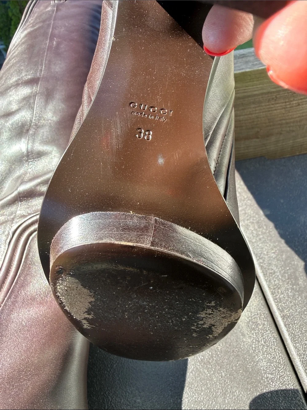 Gucci Leather boots